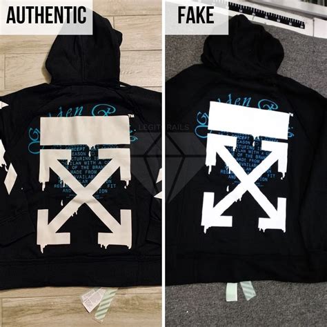 nike off white hoodie real vs fake|genuine off white hoodie.